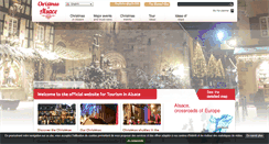 Desktop Screenshot of noel.tourisme-alsace.com